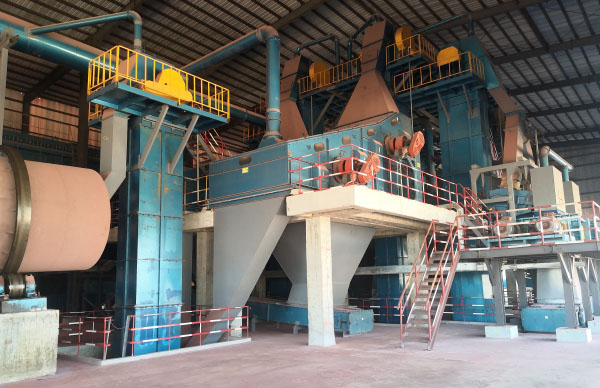 Production site of potassium chloride granulation project in Laos